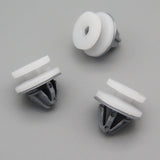 Door Card Retainer Clip, White & Grey
