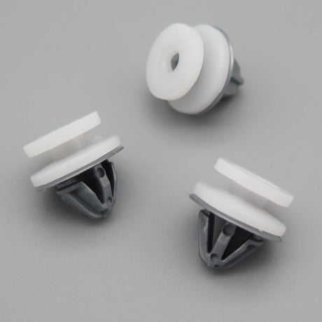 Door Card Retainer Clip, White & Grey