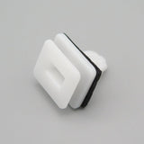 Side Skirt Clip, White with Washer - image 3