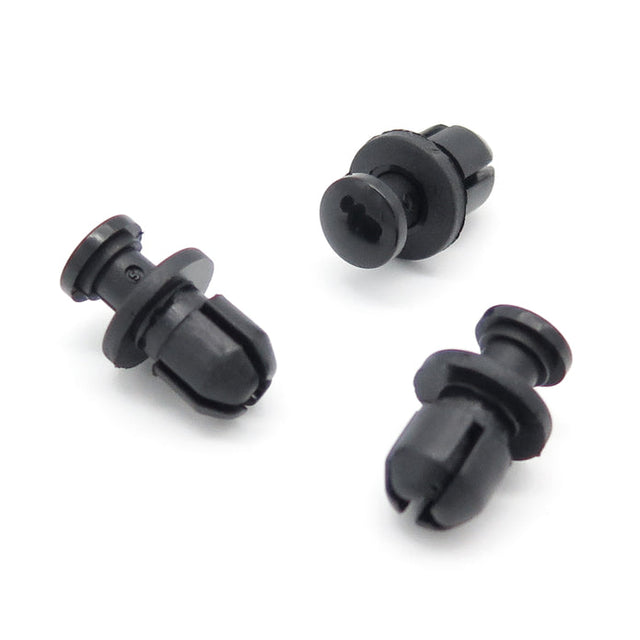Push Fit Plastic Rivet, 8mm Hole, Fairing and Wing Clips