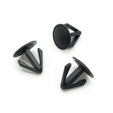 Plastic Blanking Plug, 20mm Head, 10-16mm Hole, Mottled Black