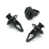 Plastic Rivet, Screw Fit, 10mm Hole, 20mm Octagonal Head