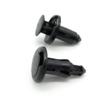 Push Fit Plastic Rivet, 8mm Hole, 18mm Collar, Black - image 3