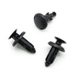 Push Fit Plastic Rivet, 8mm Hole, 18mm Collar, Black