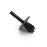 Plastic Rivet, 5.5mm Hole, 16mm Collar, Black - image 3