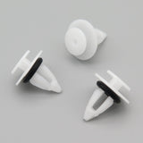 Plastic Fastener, Moulding Clip, White