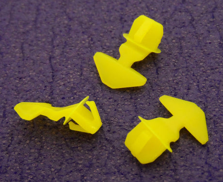 Weatherstrip Seal Clips, Yellow