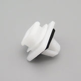 Plastic Trim & Moulding Clip, White with Washer - image 3