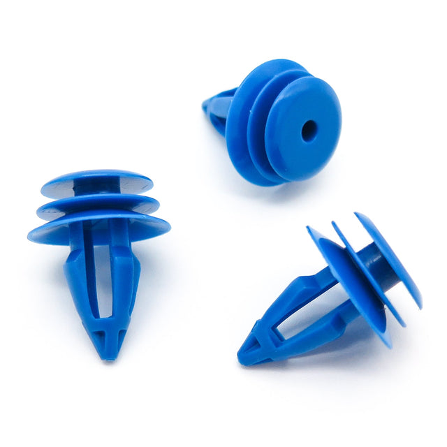 Plastic Fastener, Trim & Moulding Clip, Blue