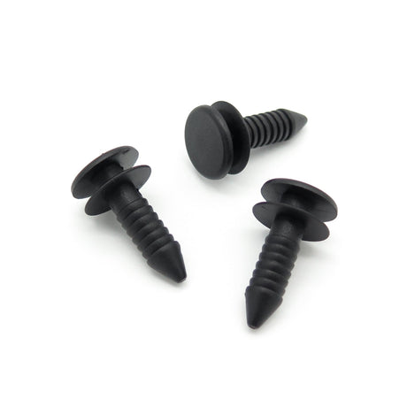 Plastic Fastener, Trim & Moulding Clip, Stud, Black