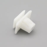 Plastic Fastener, Trim & Moulding Clip, White - image 3