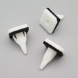 Plastic Fastener, Sill Mouldings & Sideskirts, White