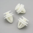 Plastic Fastener for Trim Mouldings, White