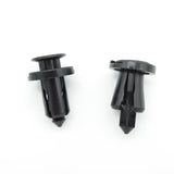 Plastic Fastener, Push Fit Plastic Rivet, 10mm Hole, 18mm Collar, Black - image 3