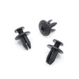 Screw Fit Plastic Trim Clip, Black