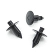 Push Fit Plastic Rivet, Black,,,