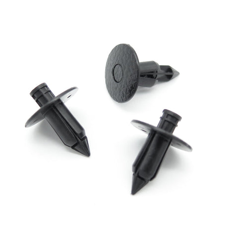 Push Fit Plastic Rivet, Black,,,