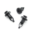 Push Fit Trim Clip, Black
