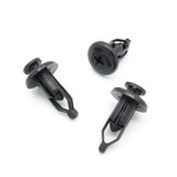 Push Fit Trim Clip, Black
