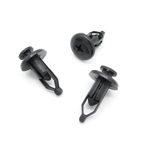 Push Fit Trim Clip, Black