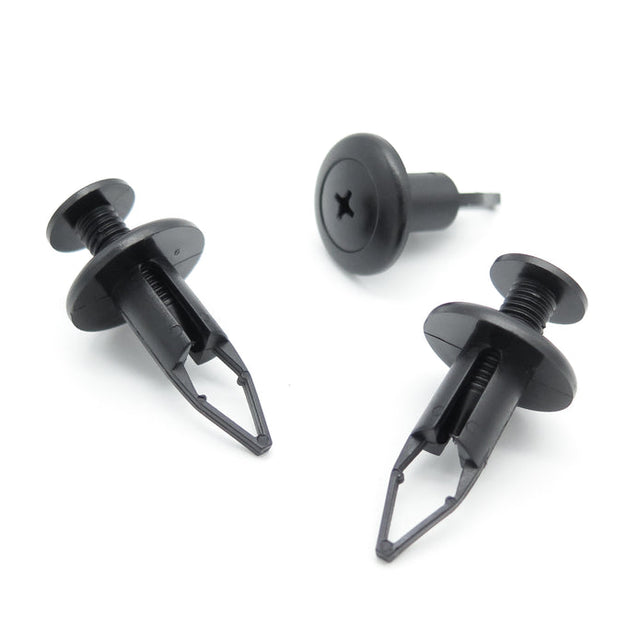 Screw Fit Trim Panel Clip, Black