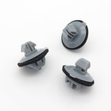 Sill Moulding & Wheel Arch Flare Clip, Short, Grey