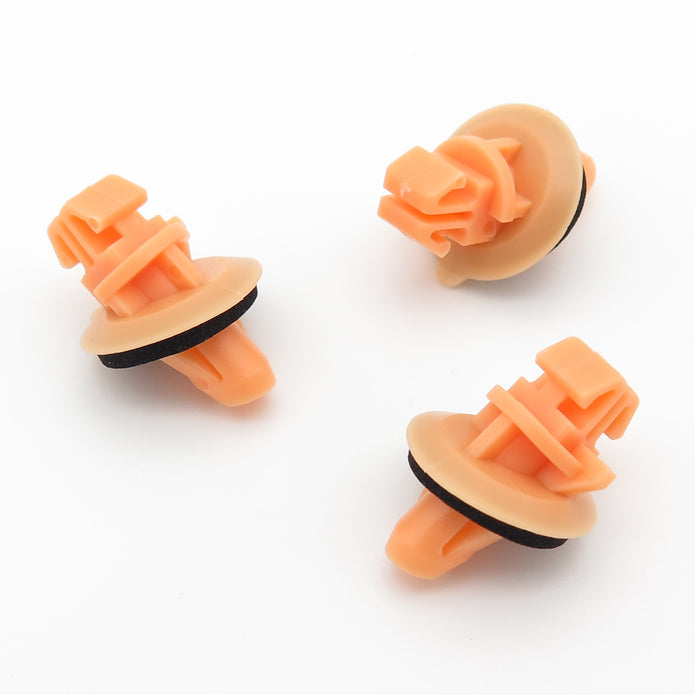 Sill Moulding & Wheel Arch Flare Clip, Angled, Peach