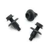 Plastic Screw Fit Rivet, 8mm Hole, 20mm Collar, Bolt Head