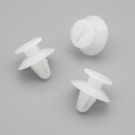 Interior Trim Panel Retainer Clip, White
