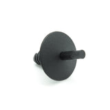 Push Fit Plastic Rivet, 6.5mm Hole, 20mm Collar, Black - image 3