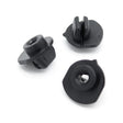 Screw Grommet, Bumper to Wing, Black