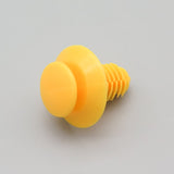 Fir Tree Trim Panel Clips, 8mm Hole, Yellow - image 3