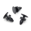 Push Fit Expanding Rivet, Black