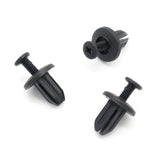 Screw Fit Rivet, 7mm Square Hole, Black