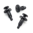 Screw Fit Expanding Rivet, 8mm Hole, Black