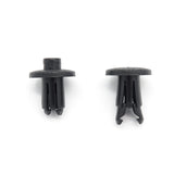 Push Fit Plastic Rivet, Black - image 3