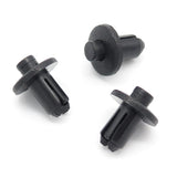 Push Fit Plastic Rivet, Black