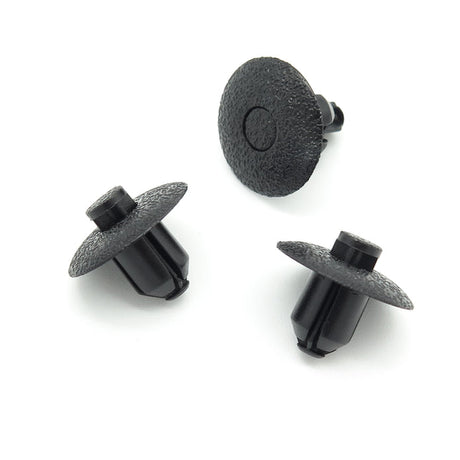Push Fit Expanding Rivet, Black