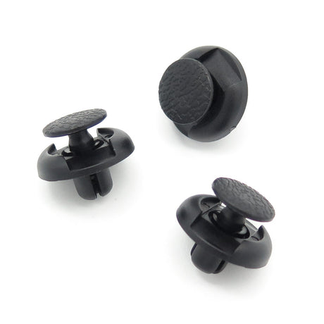 Push Fit Expanding Rivet, Black