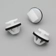 Moulding Clip, White with Washer