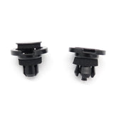 Push Fit Expanding Plastic Rivet, Black with Foam Washer - image 3