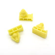 Moulding Clips, Yellow