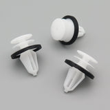 Interior Door & Trim Panel Clip- White with Integrated Rubber Seal