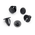 Trim fastener Clip, Two Part Clip, Black