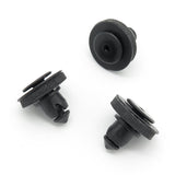 Panel & Trim Clip, Black with Washer