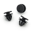 Exterior Moulding Clip, Black