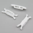 Side Moulding Clips, White