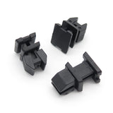 Push Fit Square Hole, Black