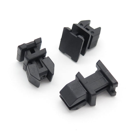 Push Fit Square Hole, Black
