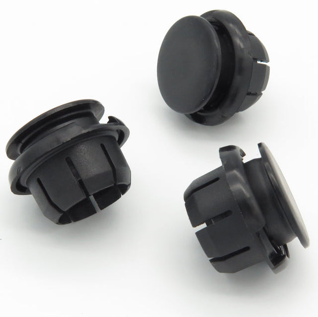 22mm Push Fit Rivet, Black